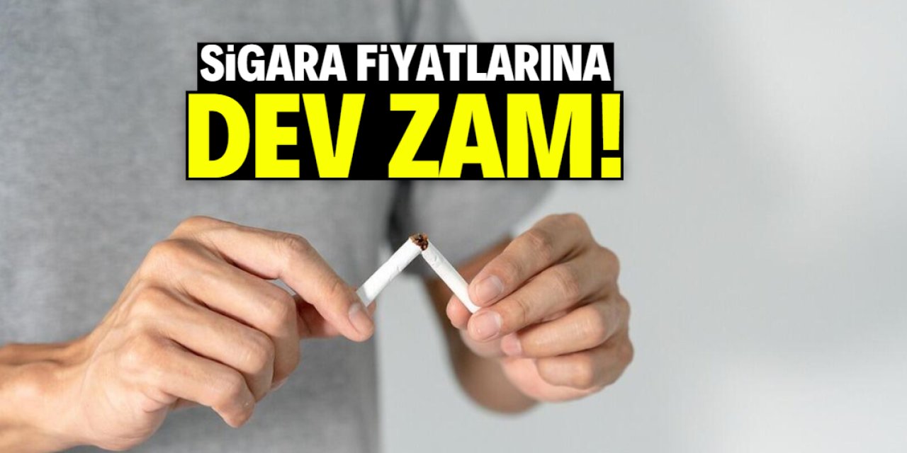 Sigarayı bıraktıracak zam: Yeni fiyat tarifesi belli oldu