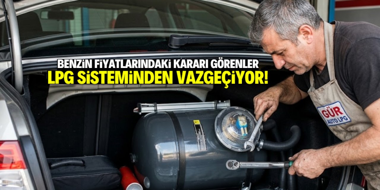 Benzin fiyatlarıyla ilgili LPG'yi saf dışı bırakacak karar alındı