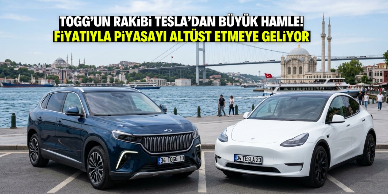 TOGG'un rakibi Tesla'dan büyük hamle! Fiyatıyla pi