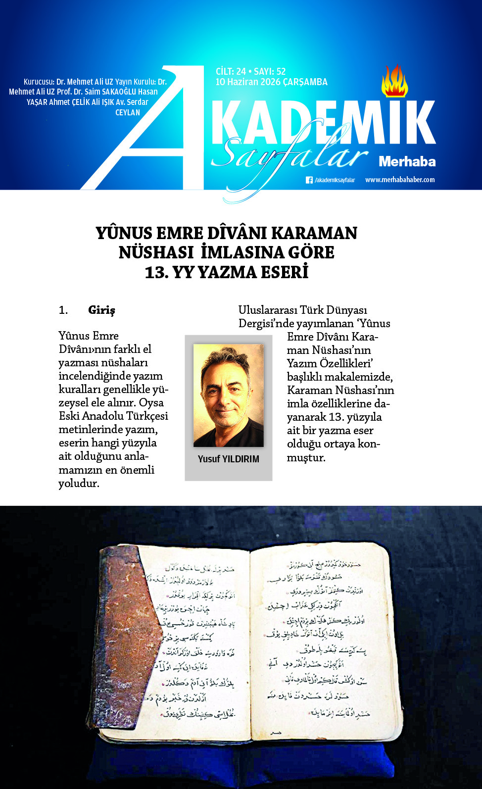 Cilt24, Sayı 52, 10 Haziran 2026