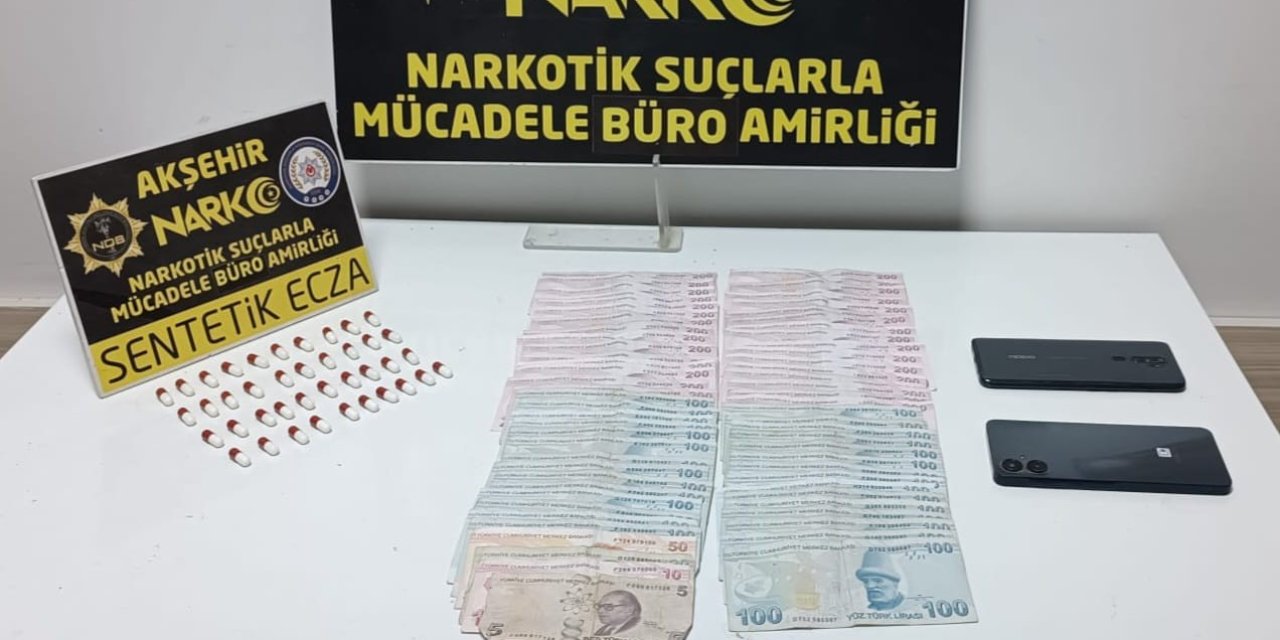 Konya'da uyuşturudan 1 zanlı tutuklandı