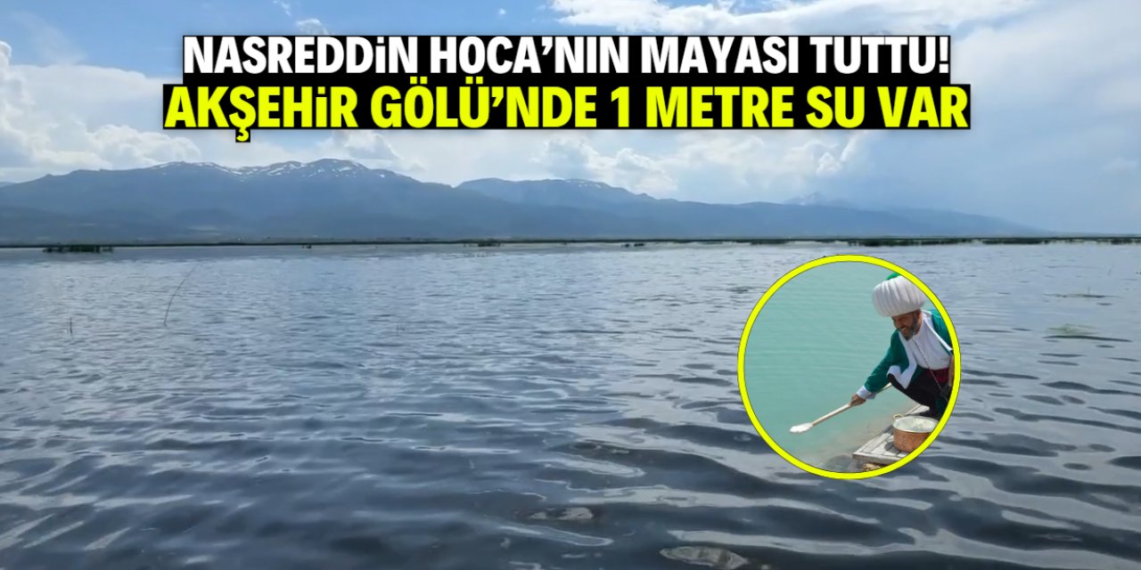 Konyalılara müjde: Nasreddin Hoca'nın mayası 1 metre su tuttu!