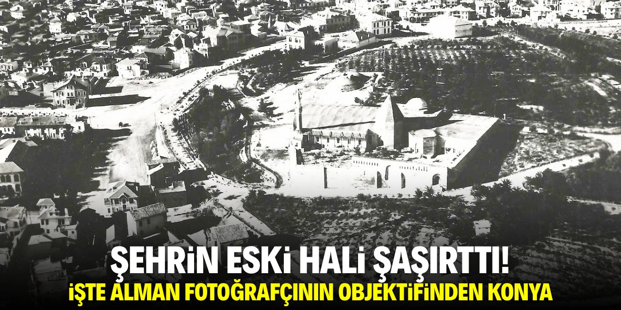 Şehrin eski hali şaşırttı! İşte Alman fotoğrafçını