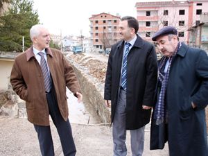 Termiye Çayı'ndaki ıslah çalışmaları incelendi