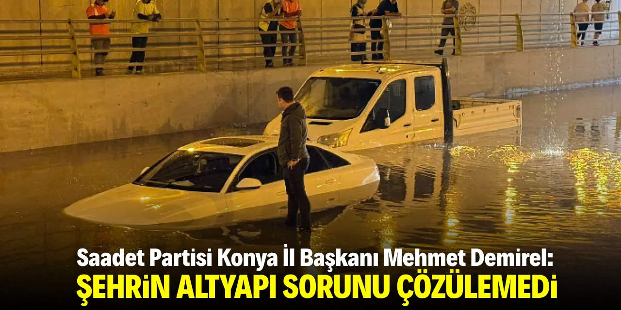 Demirel: Milyonluk yatırımlar var ama altyapı yok
