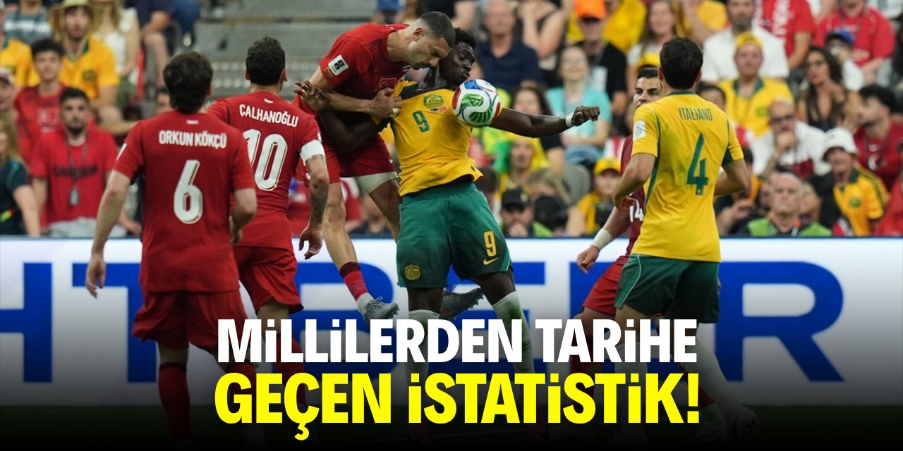 Millilerden tarihe geçen istatistik!