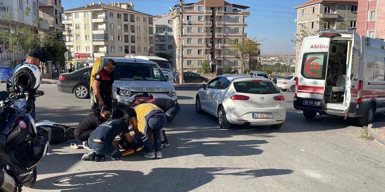 Motosikletle çarpışan elektrikli bisikletin sürücüsü öldü