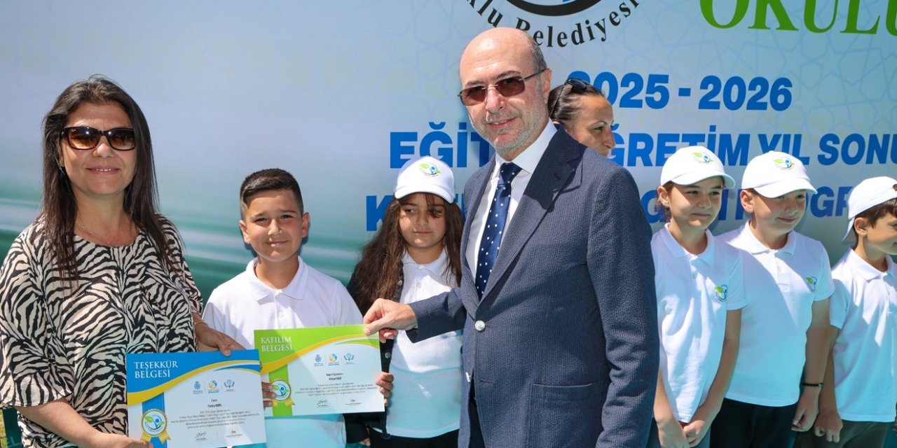 Sille Tabiat Okulu’nda yıl sonu heyecanı yaşandı
