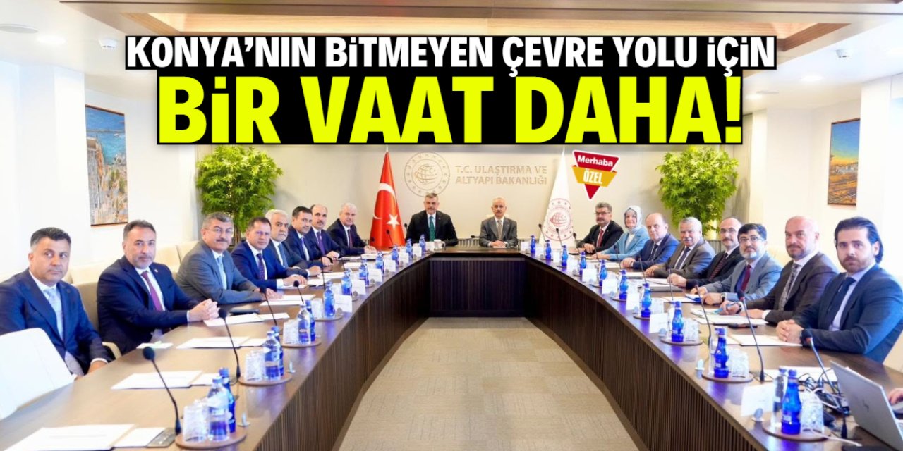 Konya Çevre Yolu Projesi için yeni vaat Hasan Ekici'den geldi!
