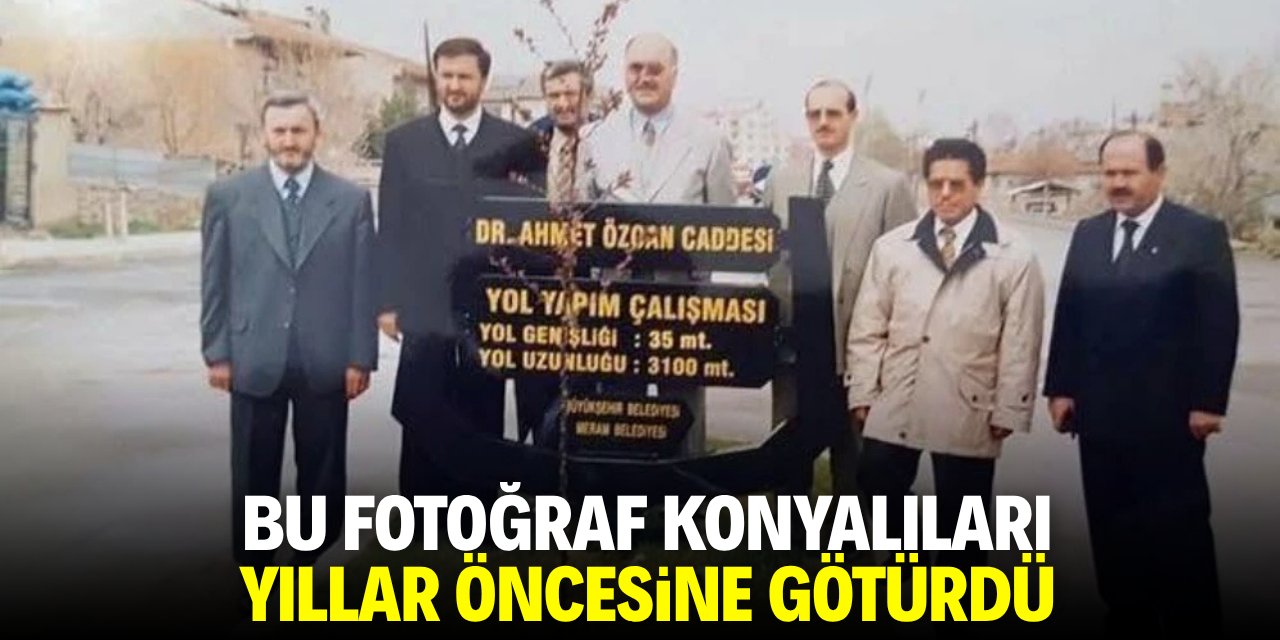 Bu fotoğraf Konyalıları yıllar öncesine götürdü