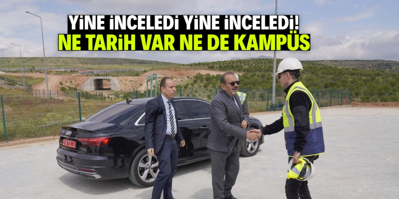 Konya'da üniversitenin rektöründen 'tarihsiz' inceleme!