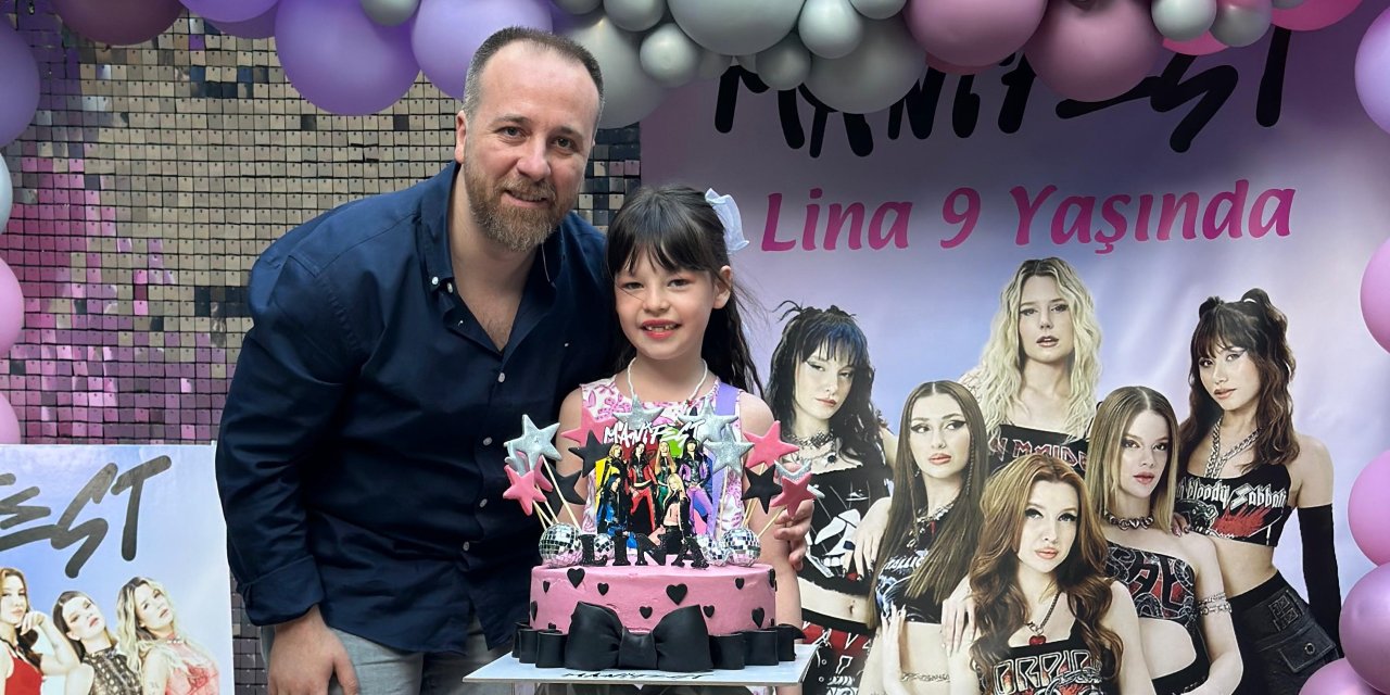 Lina için görkemli doğum günü kutlaması