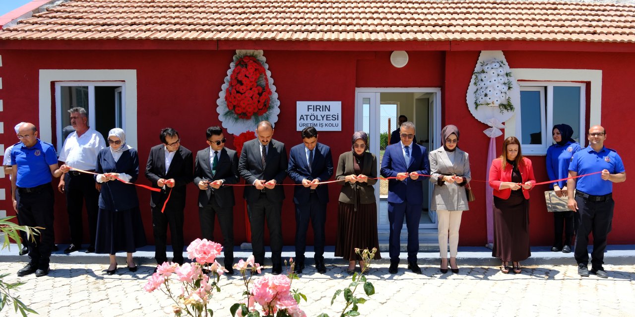 Hükümlüler için fırın atölyesi açıldı