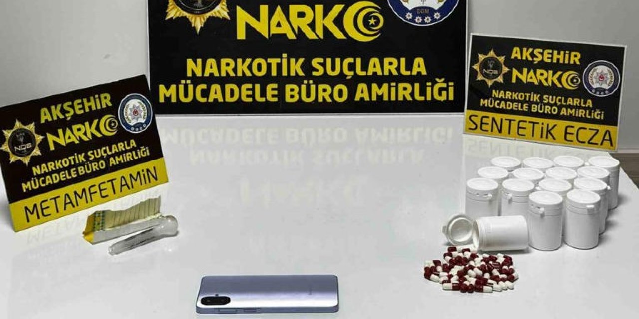 Konya'da uyuşturucudan 1 kişi tutuklandı