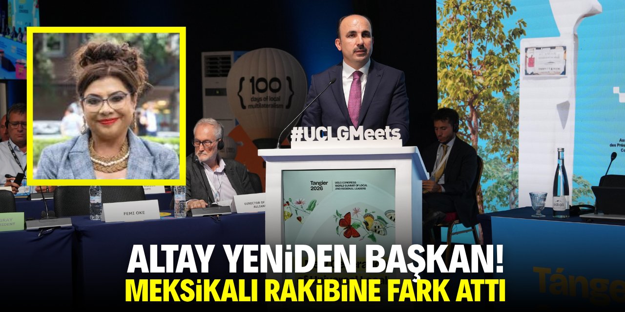 Altay yeniden başkan! Meksikalı rakibine fark attı