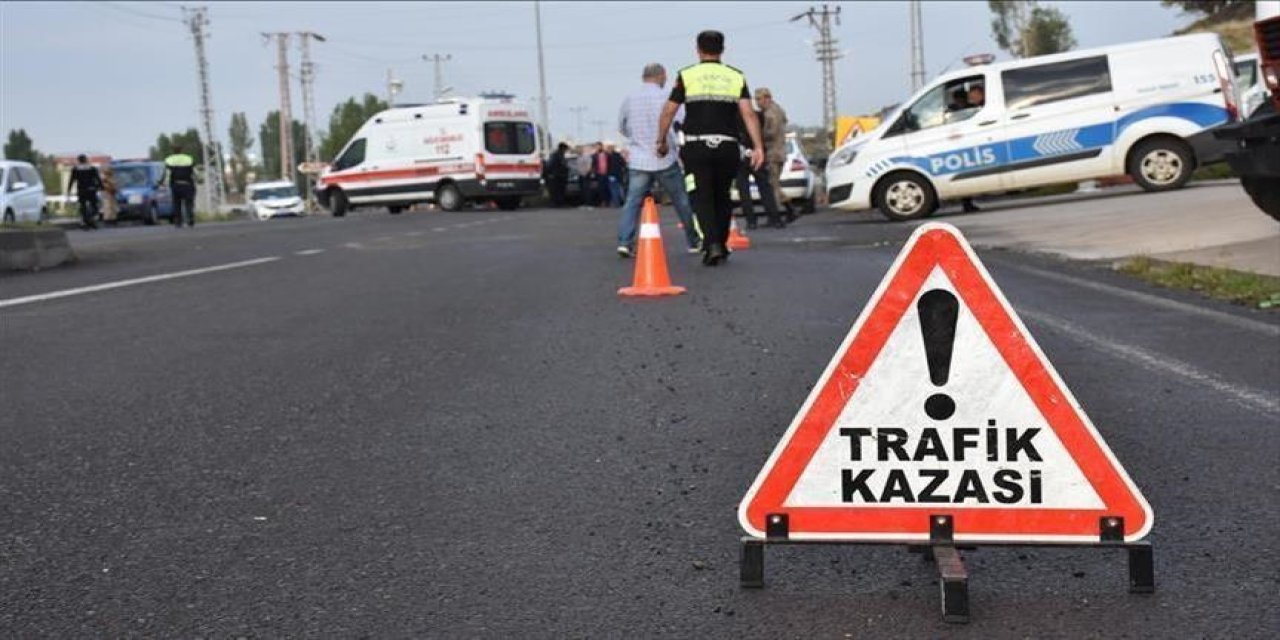 Karaman'da otomobilin devrilmesi sonucu 1 kişi öldü, 1 kişi yaralandı