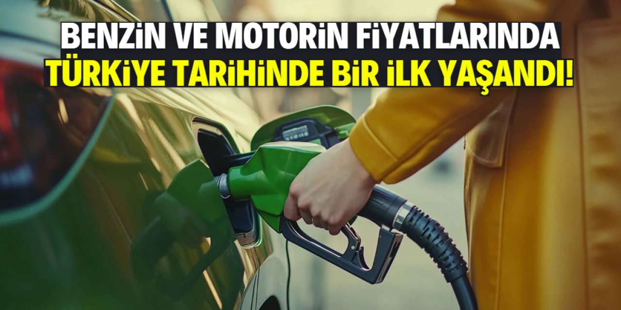 Benzin ve motorin fiyatlarında ülke tarihinde bir ilk yaşanacak