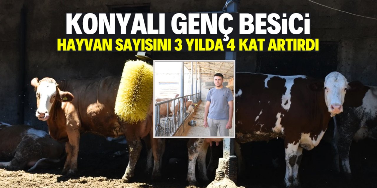 Konyalı genç besici bu projeyle işini 3 yılda 4 kat büyüttü