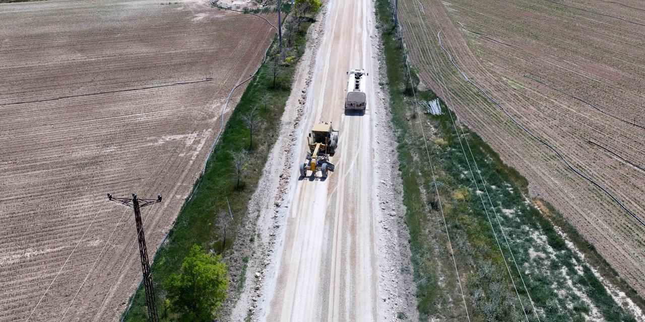 Kılca, bağlantı yollarındaki çalışmaları inceledi