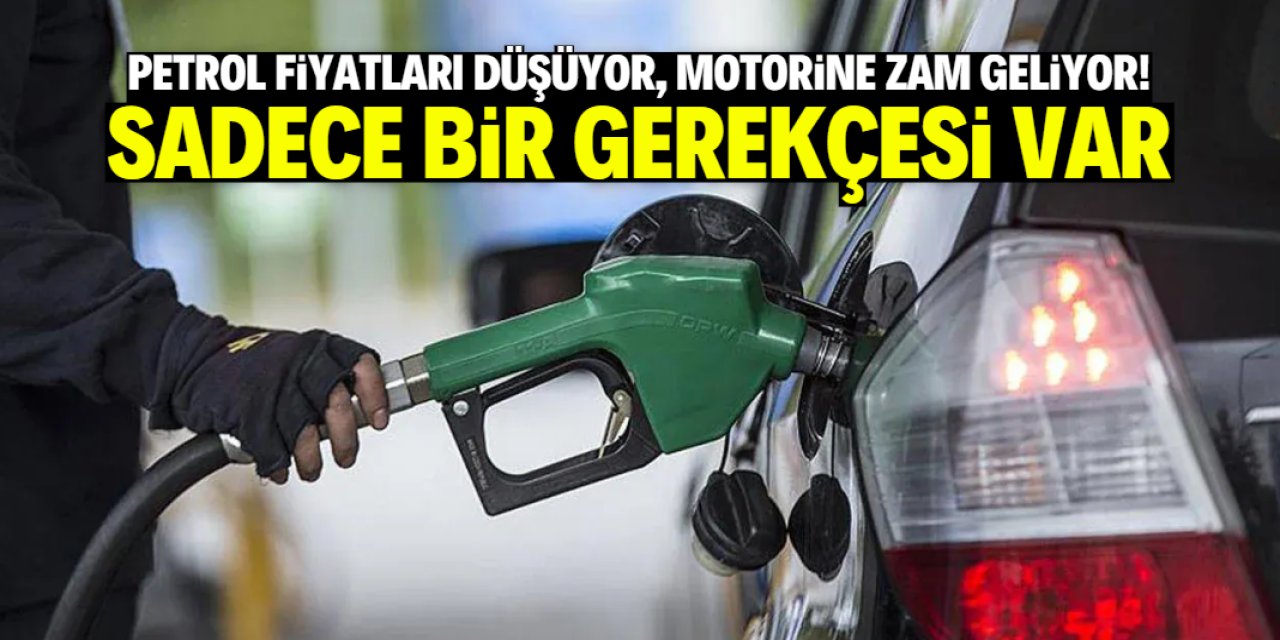 Petrol fiyatları düşmesine rağmen motorine sırf bu gerekçeyle zam geliyor!