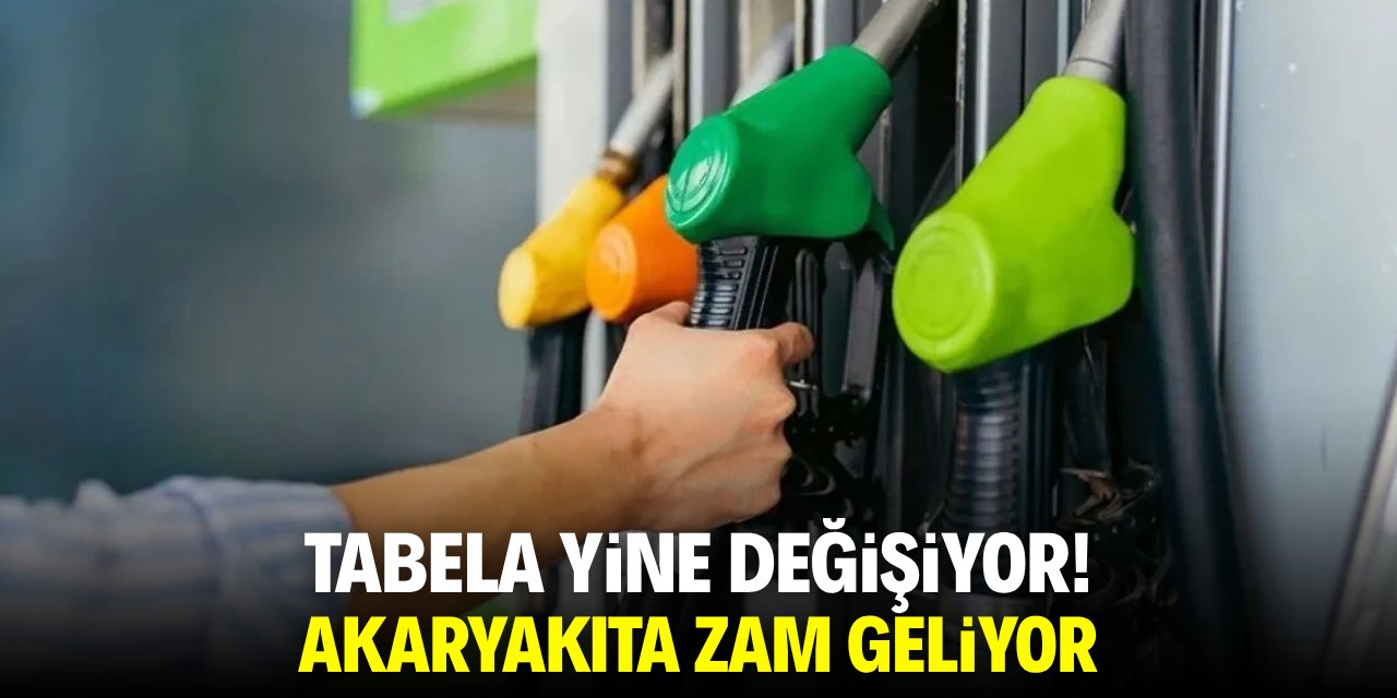 Tabela bu gece değişiyor! Akaryakıta zam geliyor