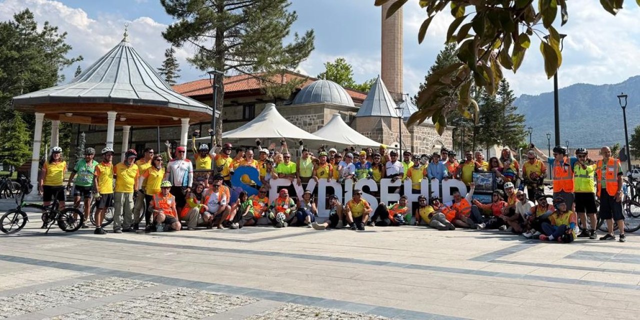 Seydişehir'de bisiklet festivali sona erdi