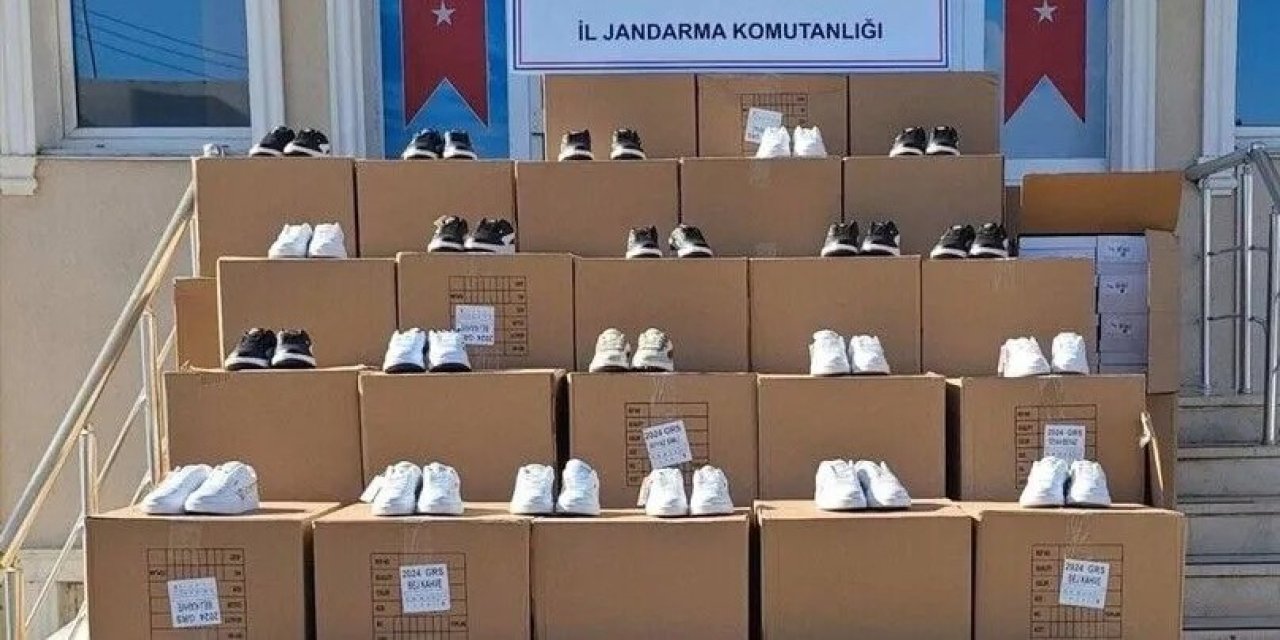 10 milyon liralık taklit spor malzemesi ele geçirildi