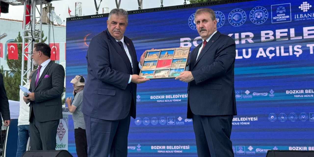 Destici, Bozkır'da açılış törenine katıldı