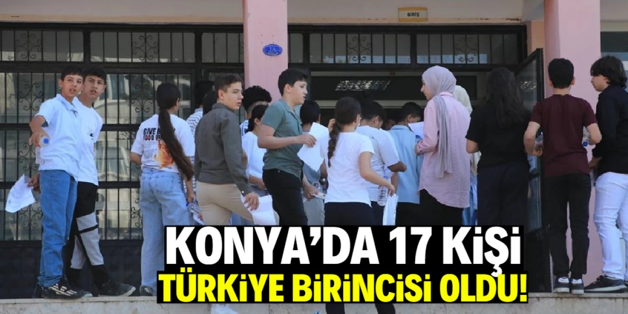 Konya'da 17 kişi Türkiye birincisi oldu