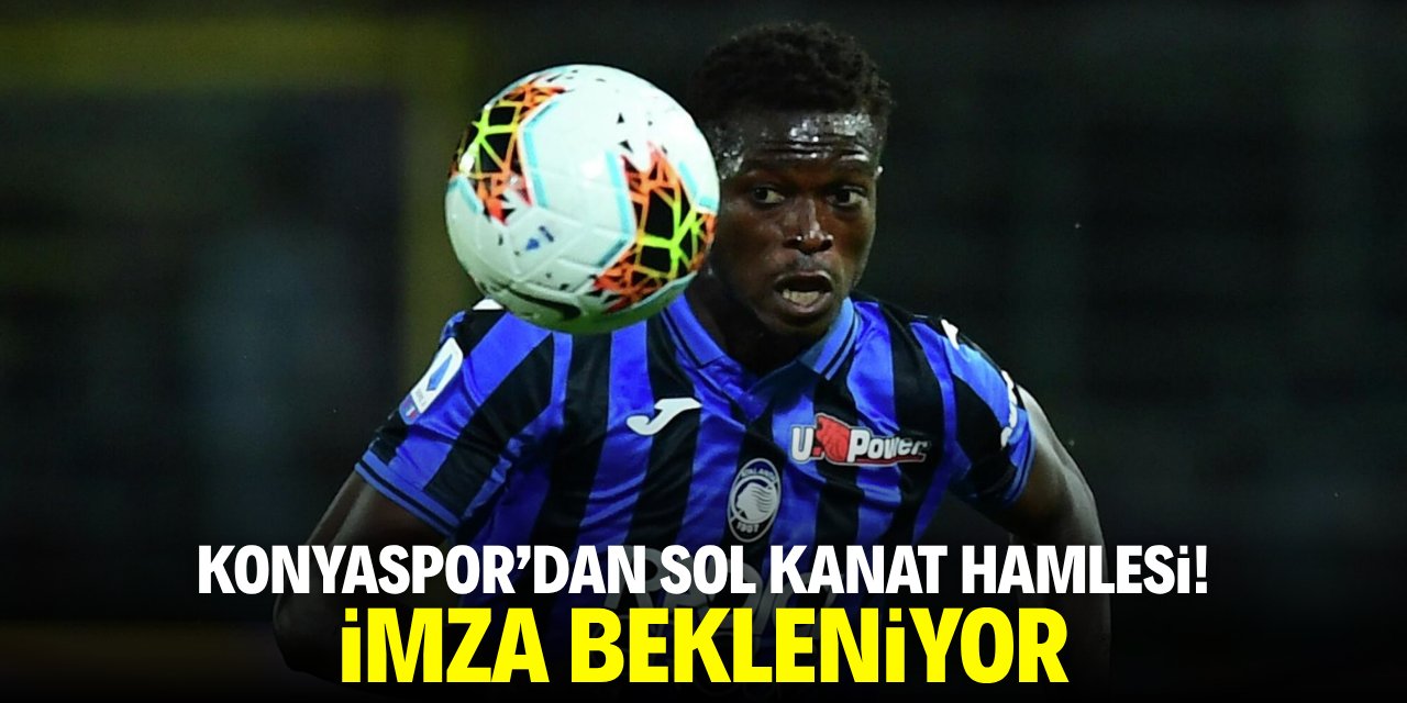 Konyaspor'dan sol kanat hamlesi! İmza bekleniyor