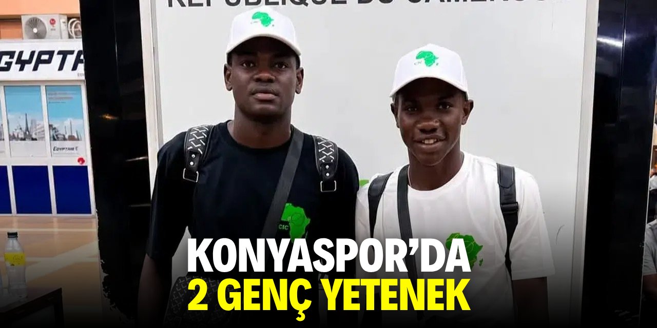 2 genç yetenek Konyaspor'da