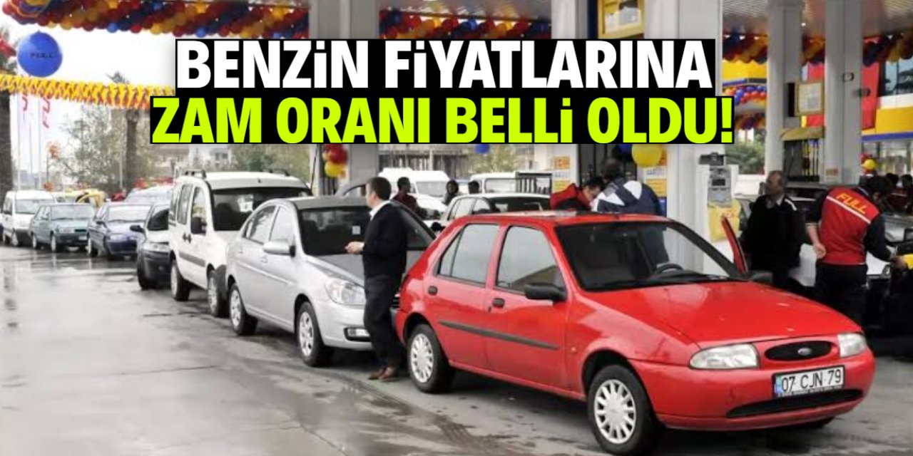 Benzin fiyatlarına zam oranı belli oldu! Pompaya yansıyacak