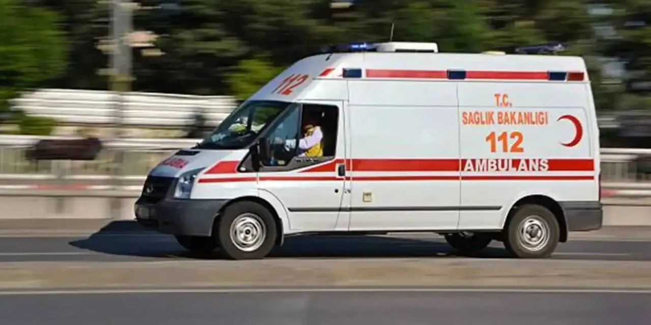 Cipe çarpan motosiklet sürücüsü ağır yaralandı