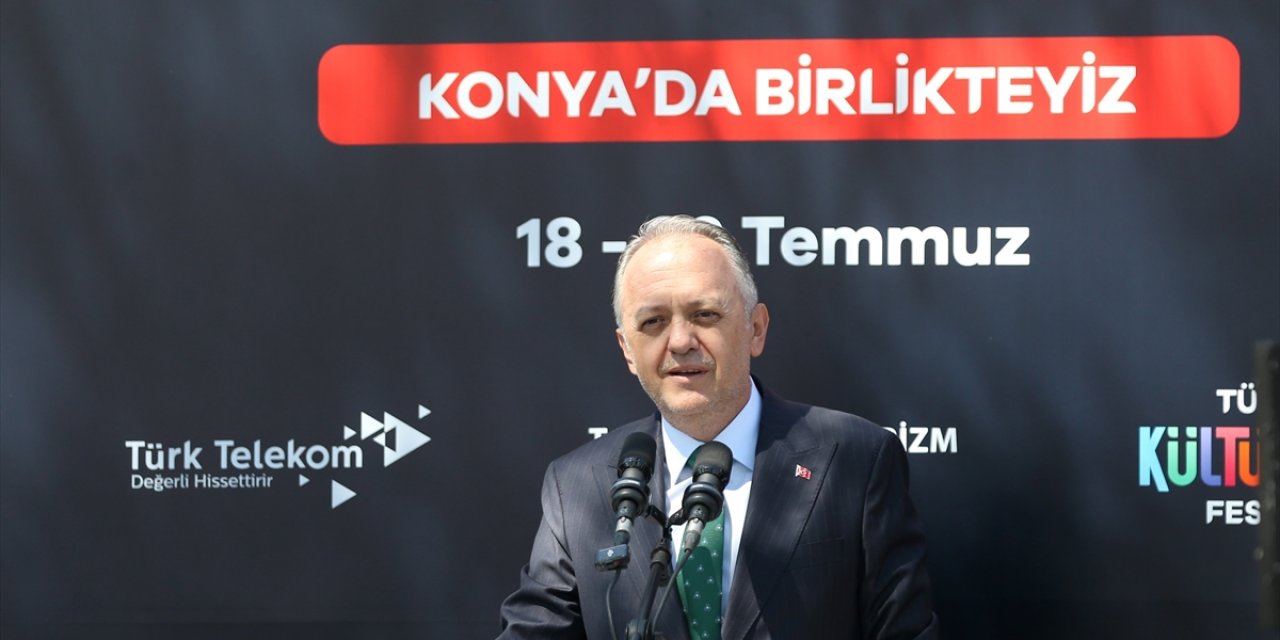 Konya Kültür Yolu Festivali'nin açılışında dikkat çeken açıklama