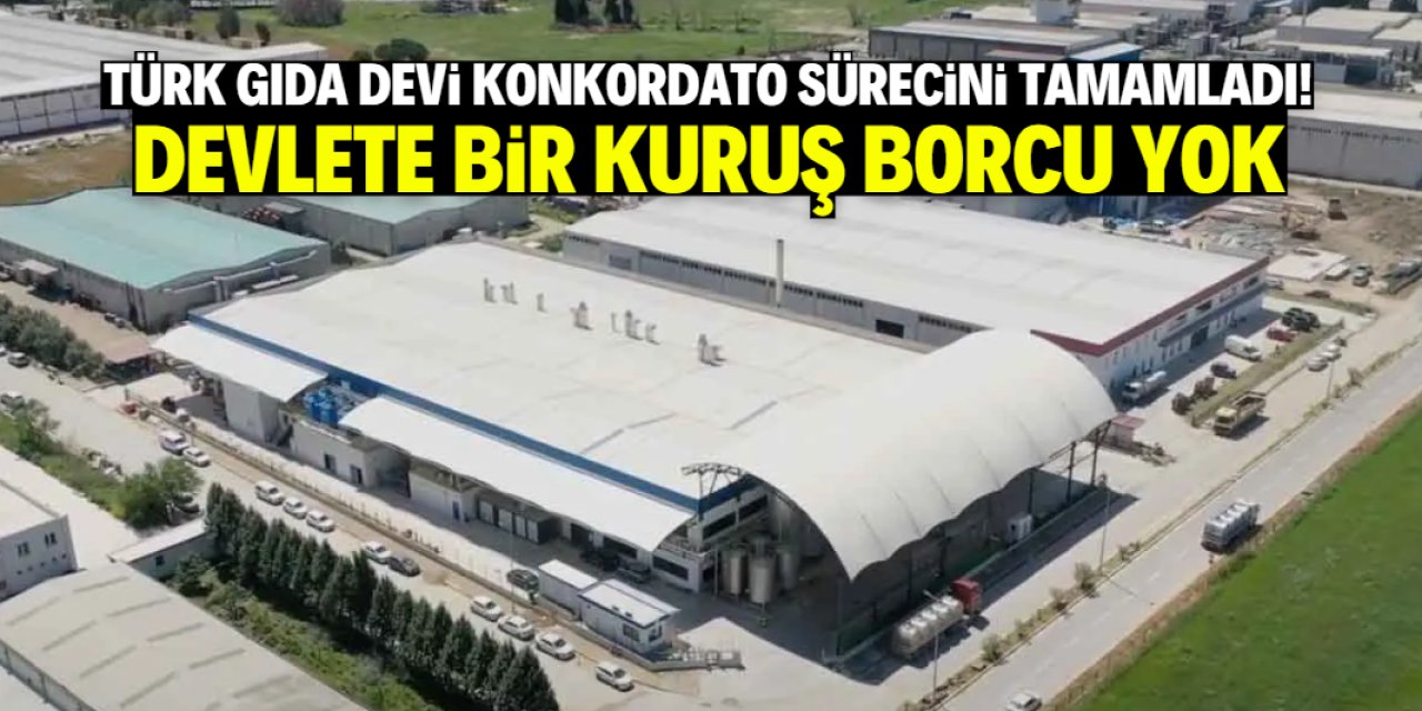 Türkiye'de 85 milyonun tanıdığı gıda devi konkordato sürecini başarıyla tamamladı