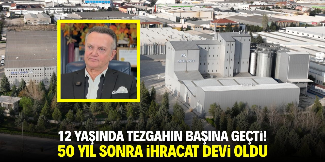 Konya'da 12 yaşında tezgahın başına geçti! 50 yıl sonra ihracat devi oldu