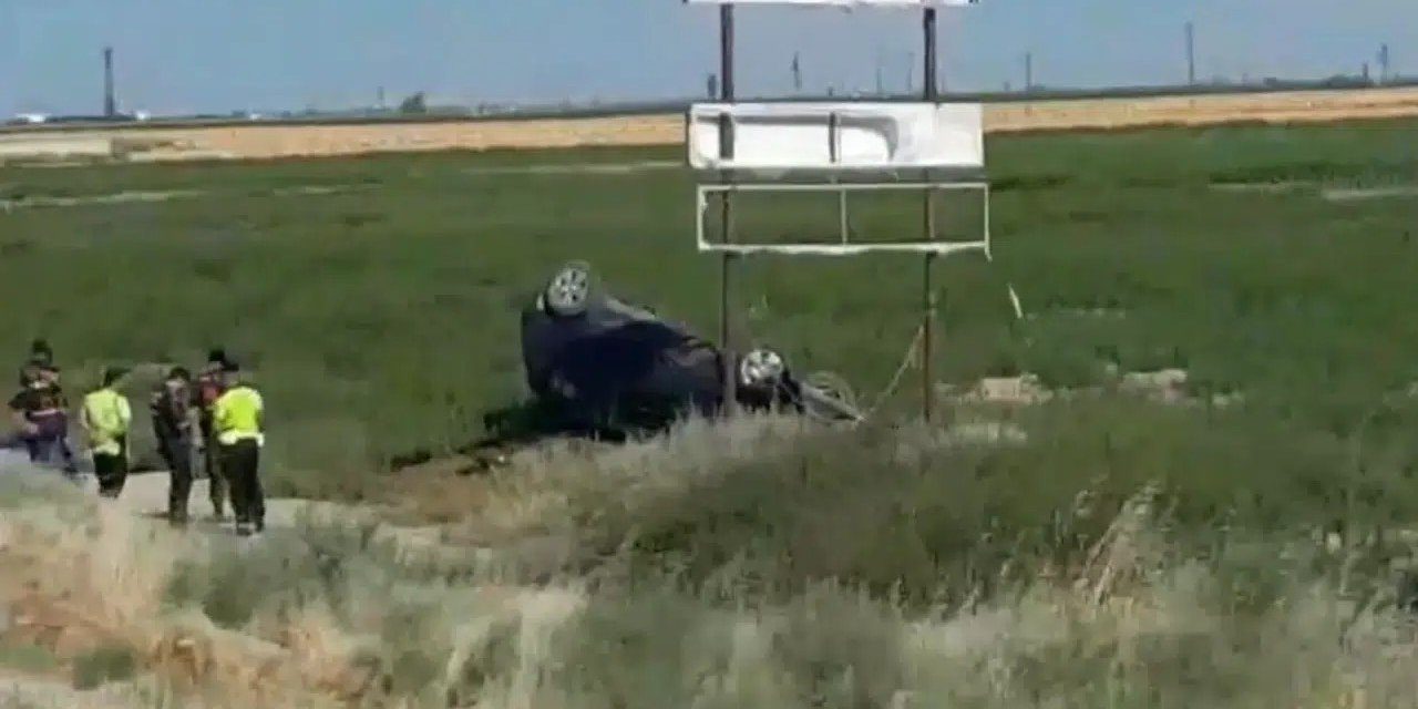 Konya'da otomobilin takla atması sonucu 1 kişi öldü