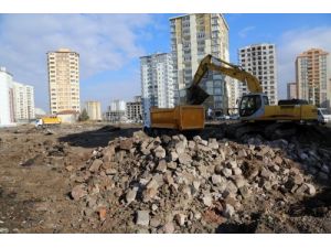 Talas'ın Eski Şantiyesi Park Oluyor