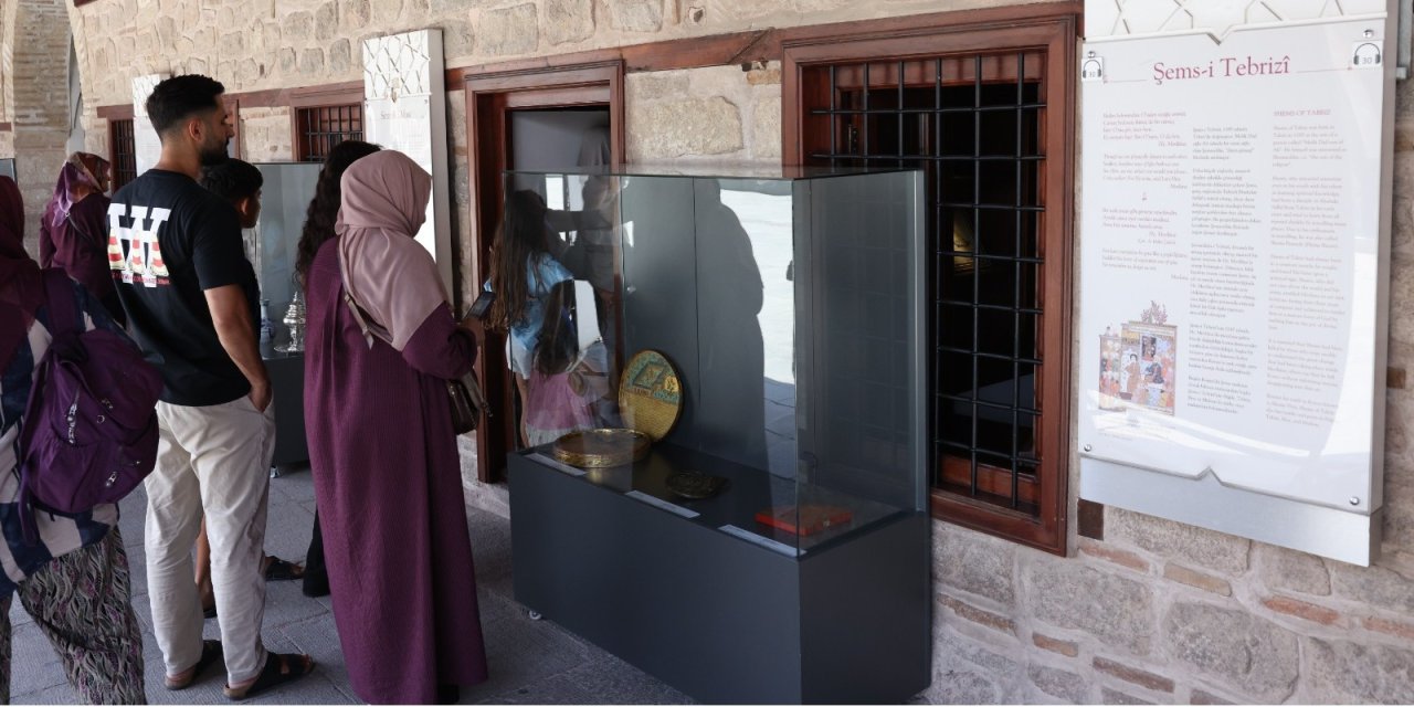 Konya'da mukaddes emanetlere yoğun İigi