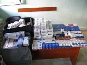 Ereğli'de kaçak sigara ele geçirildi