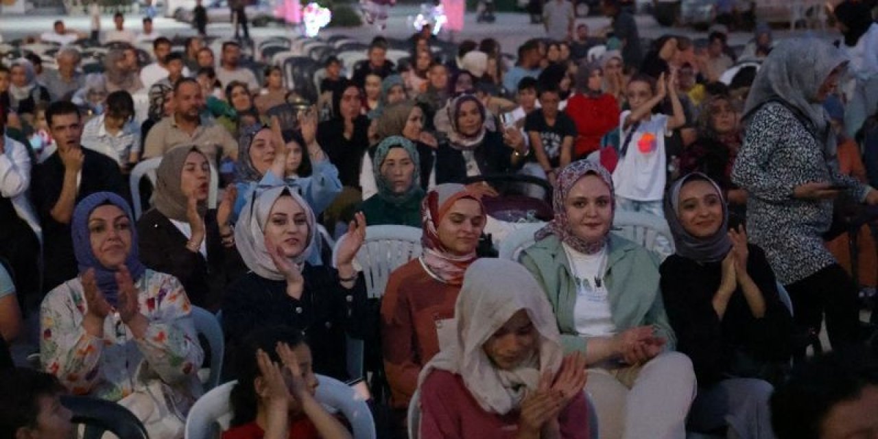 Çumra'da 'Sinema Yollarda' etkinliğine yoğun ilgi