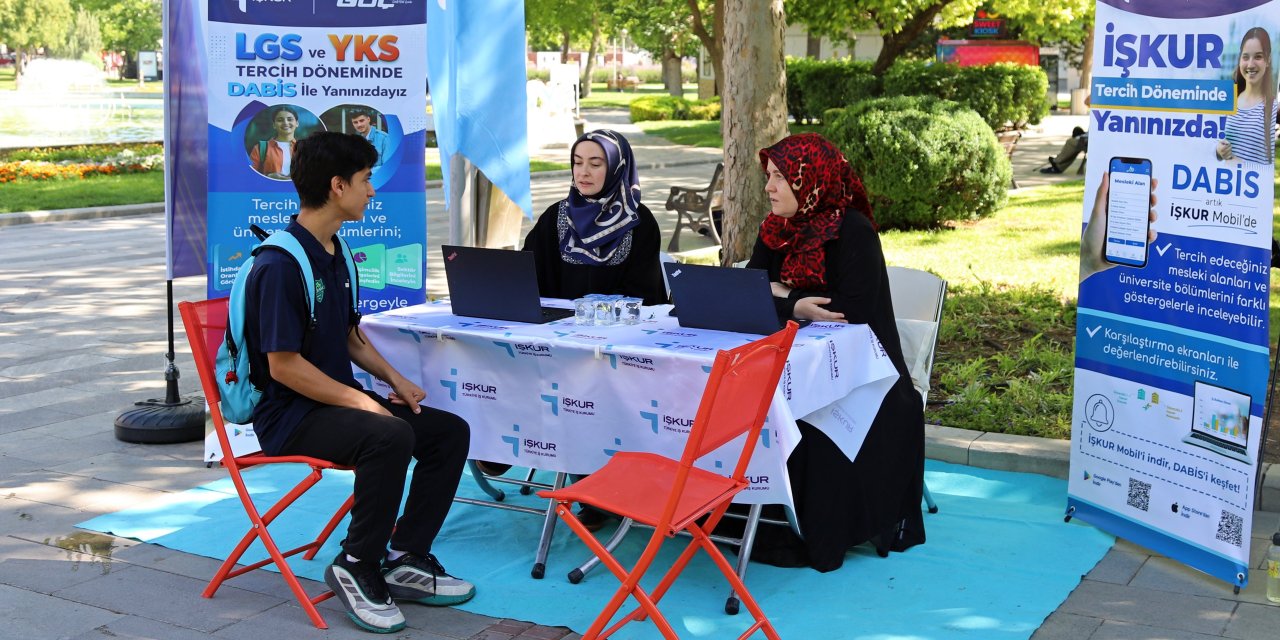 Konya İŞKUR'dan tercih desteği