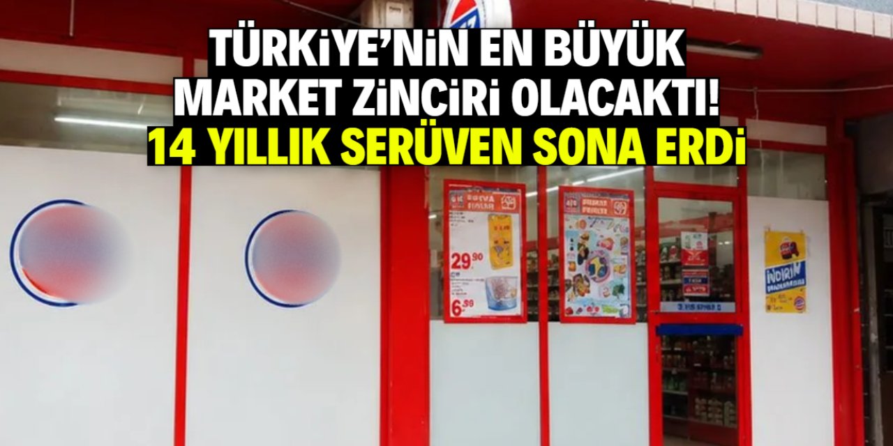 Türkiye'nin en büyük market zinciri olacaktı! 14 yıllık serüven sona erdi