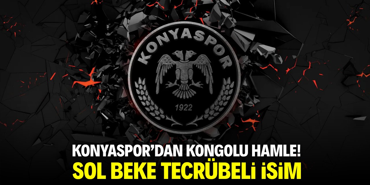 Konyaspor'dan Kongolu hamle! Sol beke tecrübeli isim