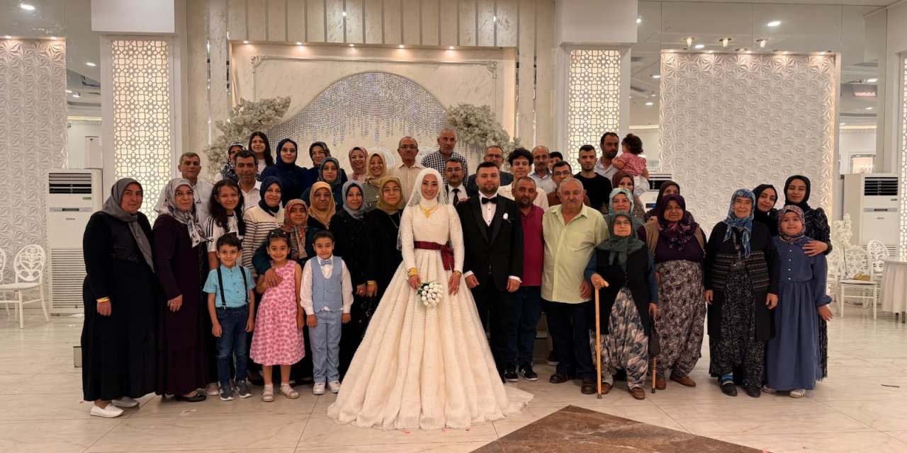 Rümeysa ve Ali'ye mutluluklar