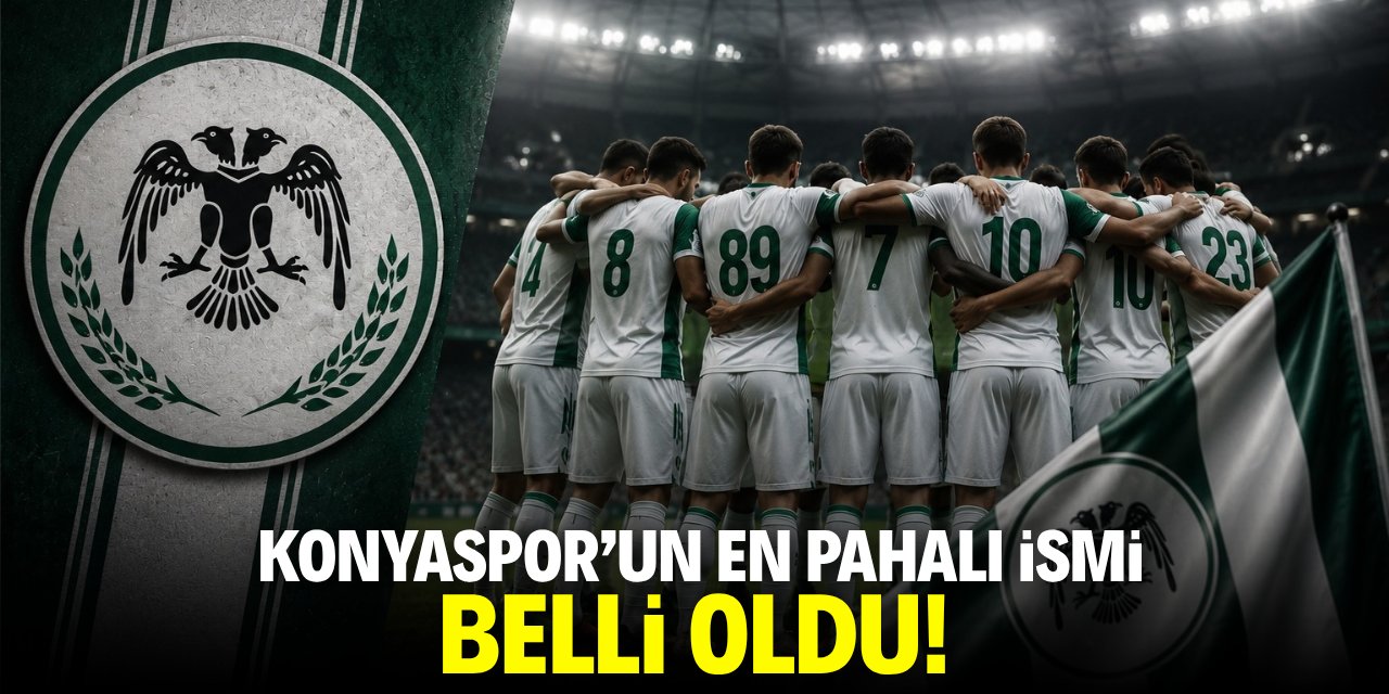 Konyaspor'un en pahalı ismi belli oldu!