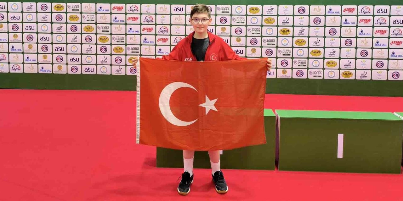 Konyalı milli sporcudan bronz madalya