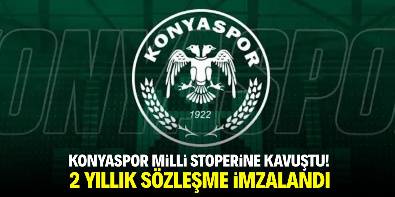 Konyaspor milli stoperine kavuştu! 2 yıllık sözleşme imzalandı