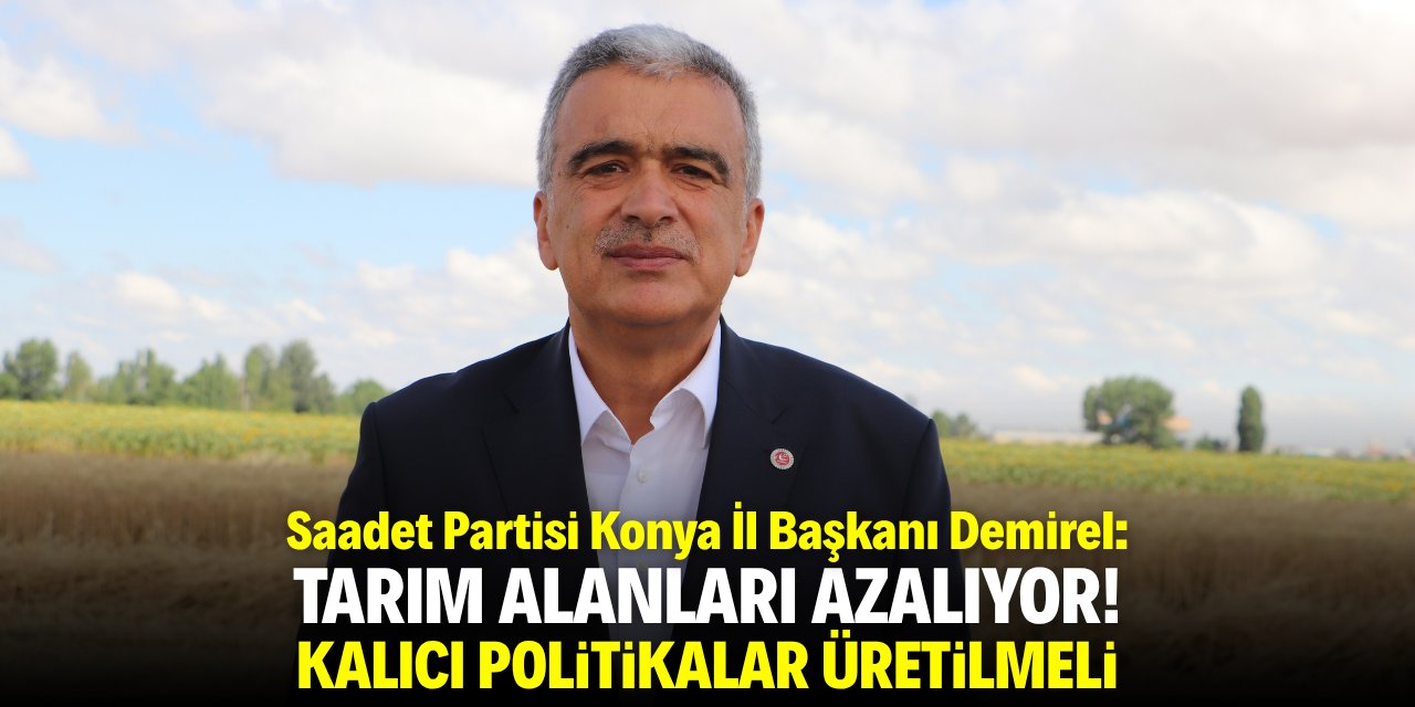 Demirel: Üretimin artması için kalıcı politikalar hayata geçmeli