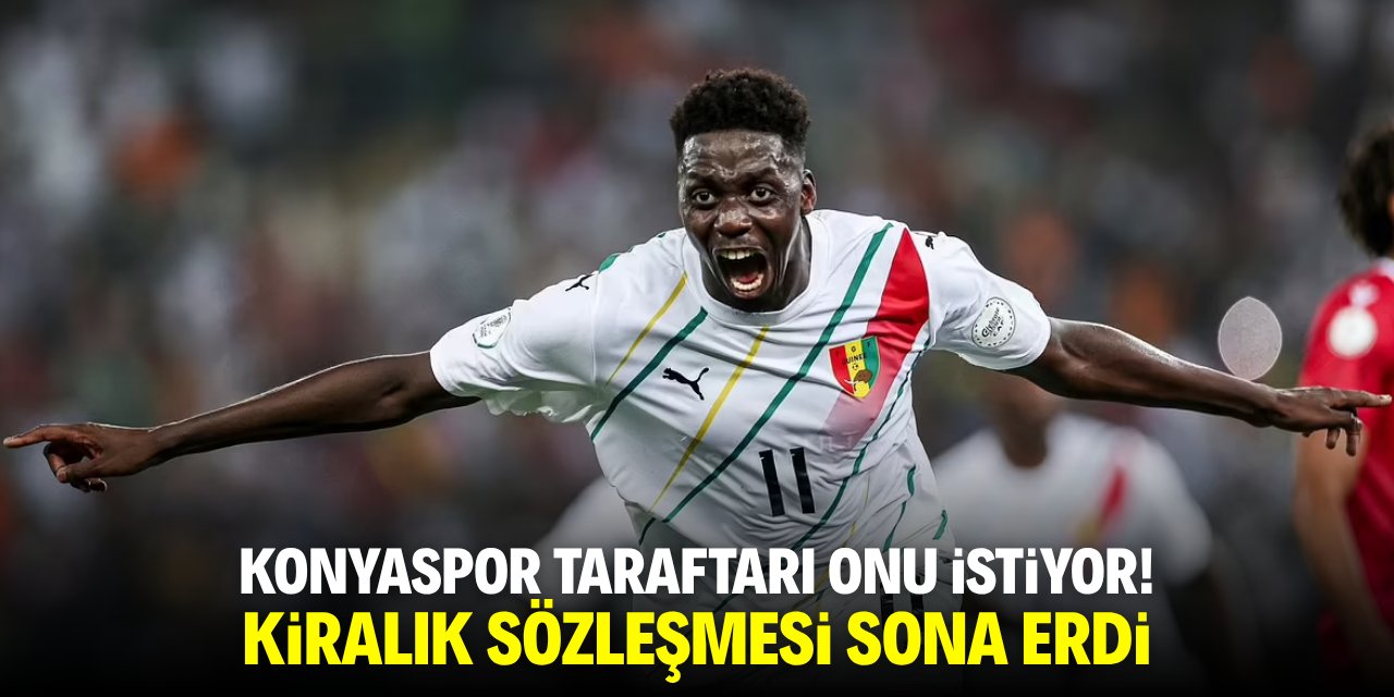 Konyaspor taraftarı onu istiyor! Kiralık sözleşmesi sona erdi